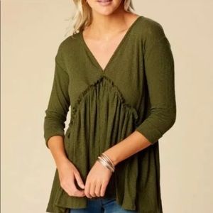 Altar’d State Babydoll Top